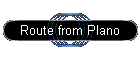 Route from Plano